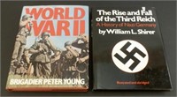 (2) WW2 Books - Rise and Fall of the Third Reich