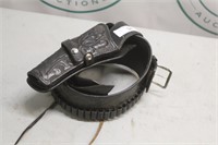 leather belt and holster