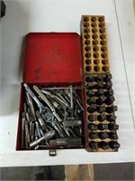 Tap and die set and vintage  Letter punches