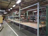 Industrial Metal Shelving 4 Sections