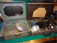 Bell and Howell case with light for indoor movie