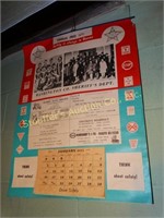 Washington Co. Sheriffs Department 1972 Calendar