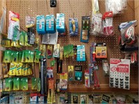 large loy of fishing tackle and gear