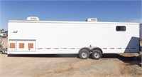 2007 WELLS FARGO 32x8 CARGO TRAILER W/GENERATOR