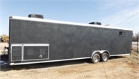 2007 WELLS FARGO 32x8 CARGO TRAILER W/GENERATOR