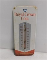 Vintage Tin Royal Crown Advertising Thermometer
