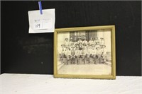 Framed Photo of US Postal Carriers