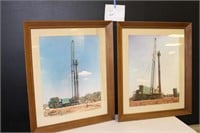 Framed Oil Field Photos