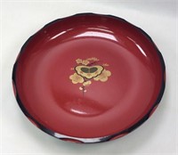 14" Lacquered Oriental Bowl