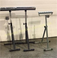 Roller Stands to Support Wood