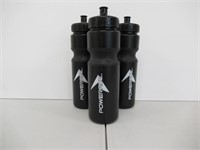 11 Black Powerade Sport Water Bottles