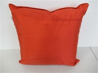 "As Is" Wholehome Orange Throw Pillow