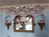 Shelf And Mirror