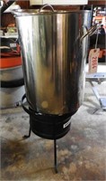 Lot # 2864 Brinkman Gas Steamer/deep fryer