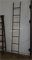 92" Metal Straight Ladder