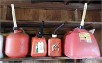 Lot # 2501 (4) gas cans