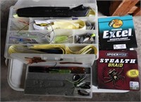 Lot # 2504 Nice lot of fishing tackle to include: