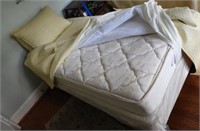 Lot # 1062 Twin bed with like new mattress and