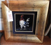 Lot # 1028 Pair of framed Oil on boards of