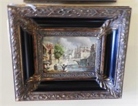 Lot # 991 Framed Oil on canvas signed in