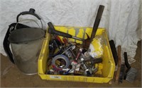Large Tool Lot: Hammer, Screwdrivers & More