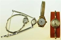 Four Vintage Ladies' Watches