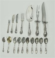 17 Pieces Frank Whiting Sterling Silver