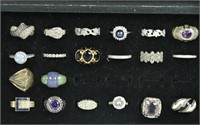 20 Sterling and Other Rings