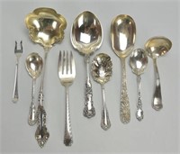 Lot of American Sterling Silver Serving Pieces