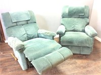 Pair Of Lazyboy Recliners