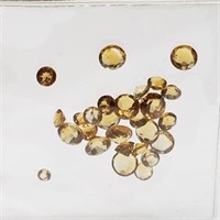 Genuine Citrine(4cts)   (Dimensions 2 to 4mm),