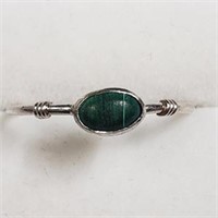 Sterling Silver Gemstone Ring (~Size 7), Suggested