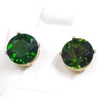 14K Yellow Gold Chrome Diopside(2.68cts)