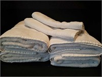 Four Luxurious Towels and Two Hand Towels