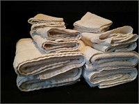 Luxurious White Towels, Set of Four