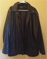 Women's Leather Jacket, Lined, Size Medium