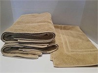 Egyptian Cotton Bath Sheets and Floor Towel