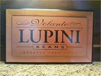 Volante Lupini Beans Wooden Plaque