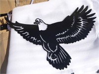 Decorative Metal Wall Hanging Eagle Sign