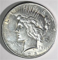 1928 PEACE DOLLAR AU