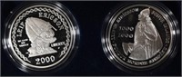 2000-P -LEIF ERICSON COMMEMORATIVE 2 - COIN