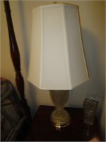 Lamp with shade; pick up only