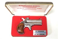 American Derringer Model 1 Stainless .44 Mag O/U,