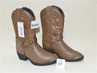 Pair of Laredo Western Boots - Distressed Fashion