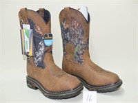 Pair of Dan Post Saddle Tan Waterproof with