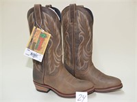 Pair of Women's Laredo Western Boots Dusty Saddle