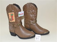 Pair of Laredo Western Boots - Distressed Fashion