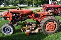 AC CA Tractor w/6' Woods Belly Mower