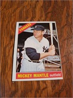 Topps 1966 Mickey Mantle Baseball Card