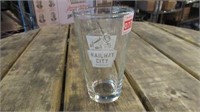 (10) "Railway City" Beer Glasses